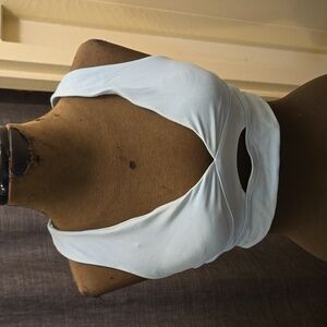 Light green forever 21 sports bra